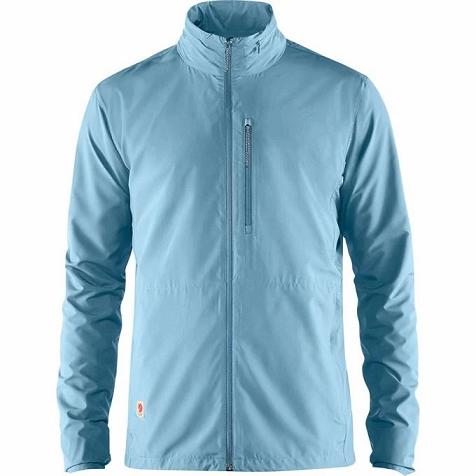 Fjallraven High Coast Wind Jacket Blue Singapore For Men (SG-357477)